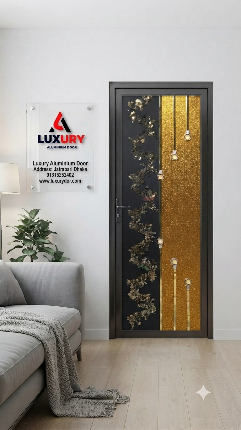 Aluminium jara Glass Door