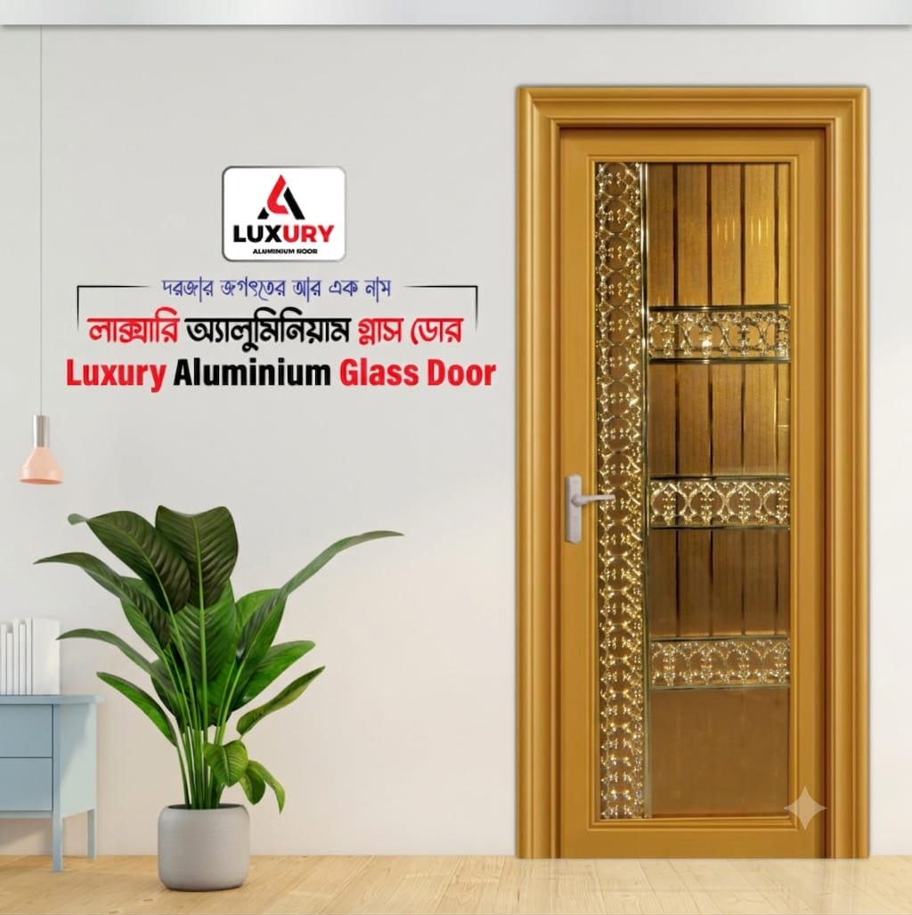Aluminium jara Glass Door