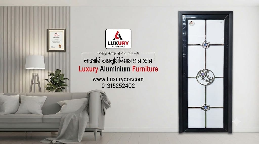 Aluminium jara Glass Door